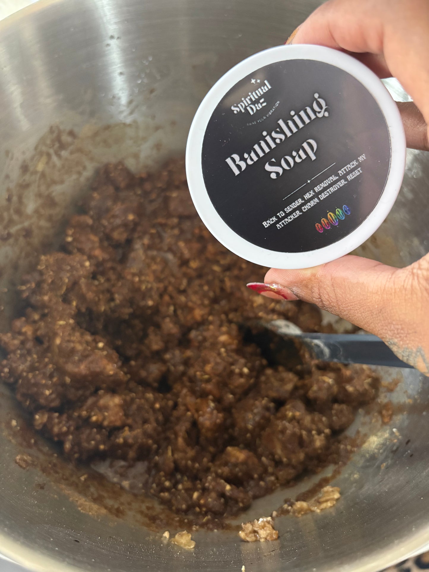 Banishing Soap for cleansing