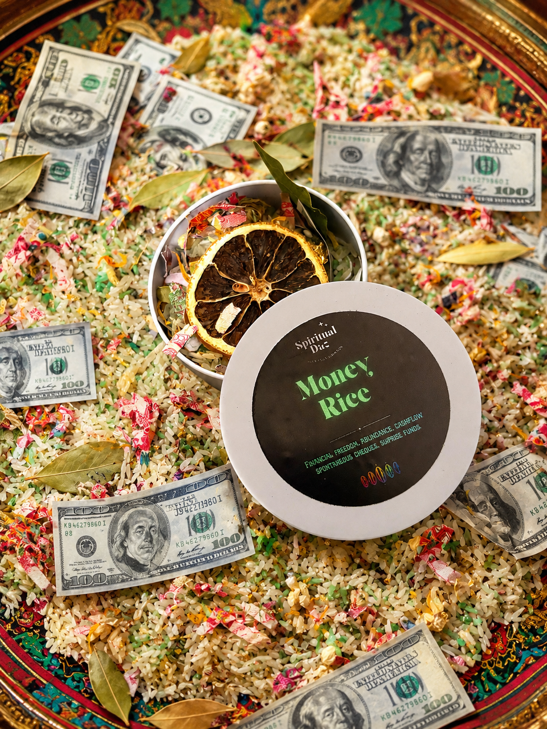 Money rice for prosperity