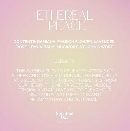 Ethereal Peace Herbal Smoke Mix