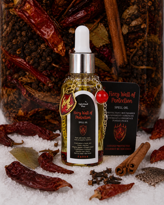 Why’s it Spicy? Fiery wall of protection - Spell oil