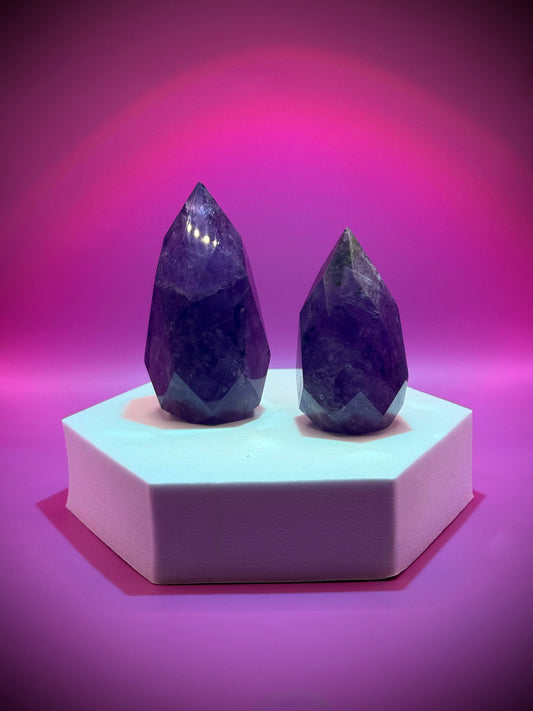 Amethyst Eggs Faceted